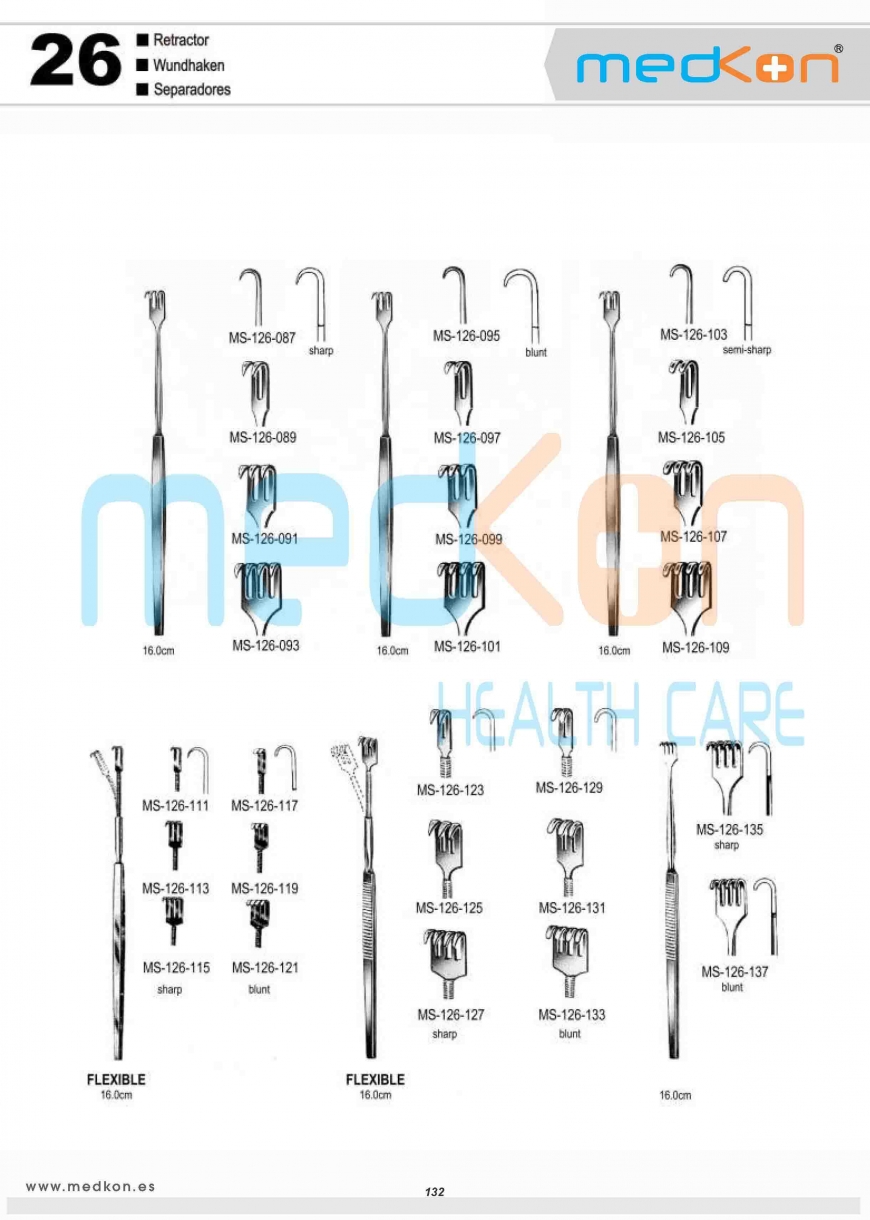 Flexible Retractors (4)