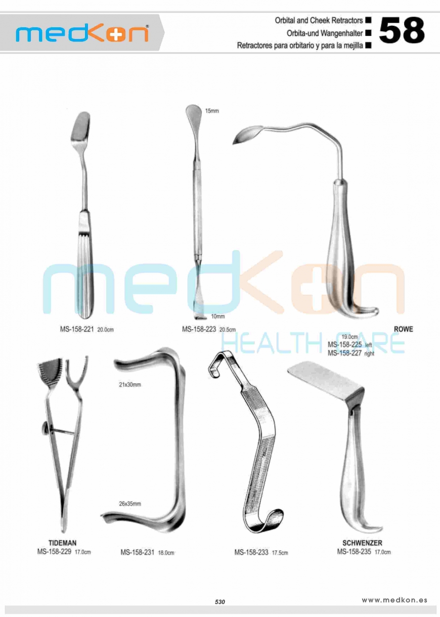 Orbital and Cheek Retractors (19)
